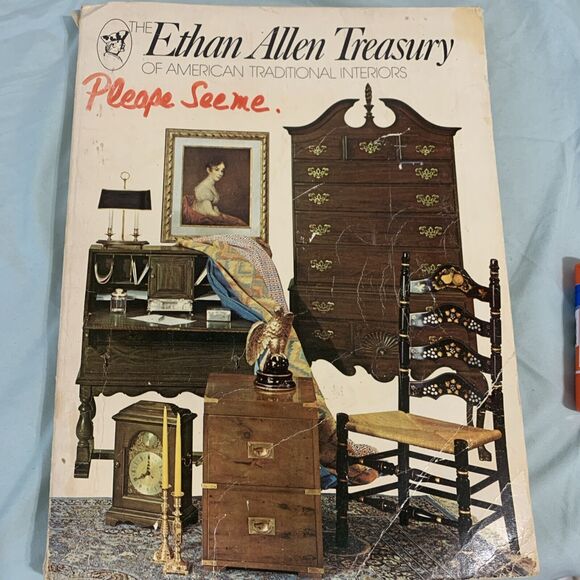The Ethan Allen Treasury of American Traditional Interiors 72nd Edition Vintage - Picture 1 of 10